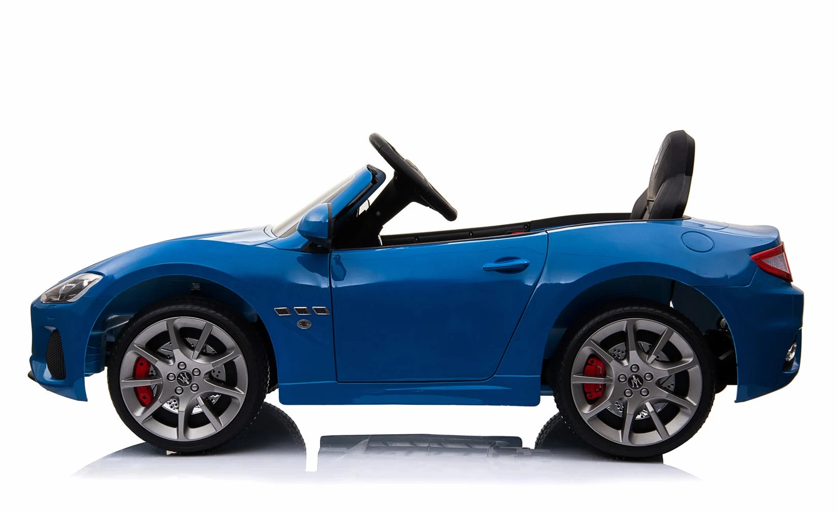Young minds at work Kids essentials Maserati Grancabrio 12V Battery Ride-On Car With Remote Control - Blue
