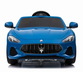 Parent-approved learning Maserati Grancabrio 12V Battery Ride-On Car With Remote Control - Blue