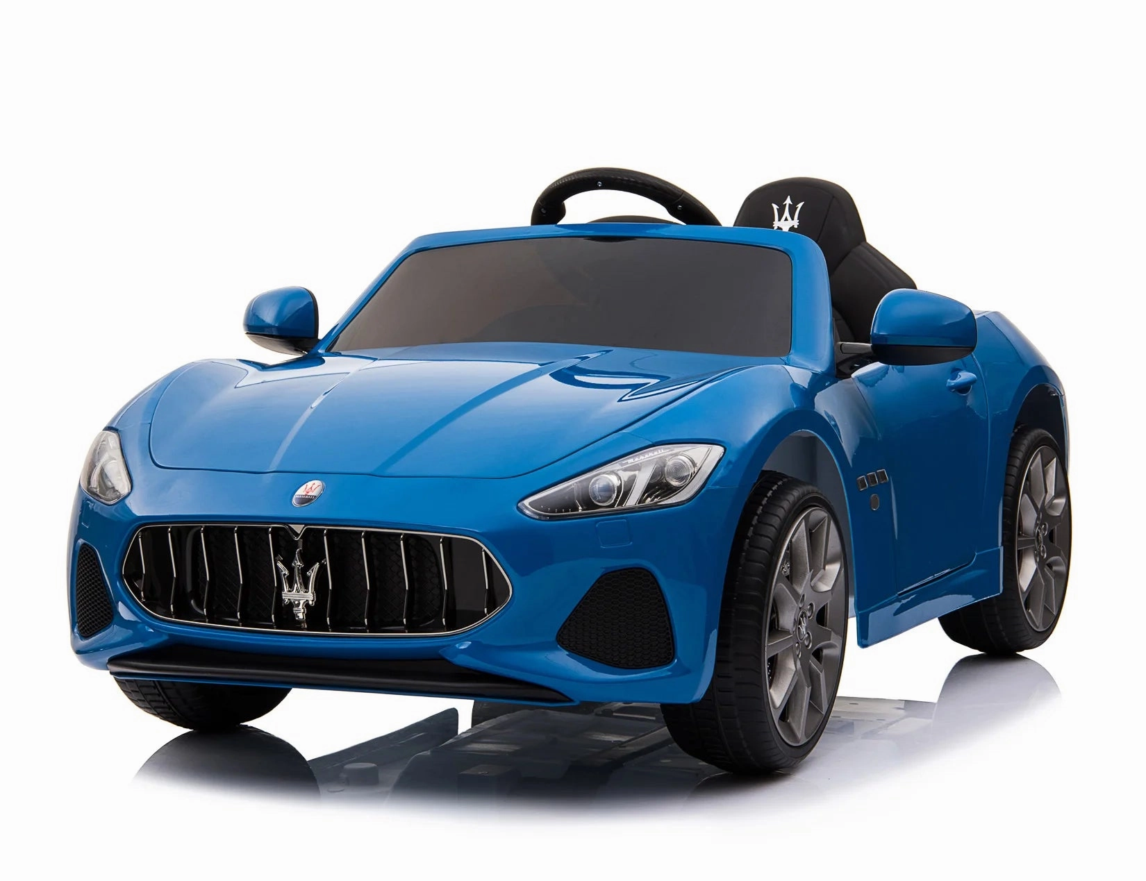 Little learners Learn & grow Maserati Grancabrio 12V Battery Ride-On Car With Remote Control - Blue
