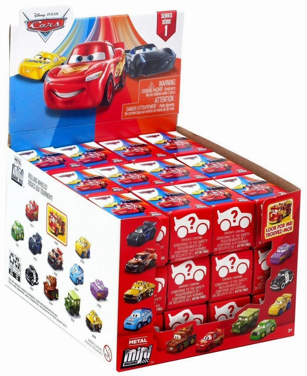 Mattel Cars 3 Metal Mini Racers - Assorted Learning fun Tiny thinkers