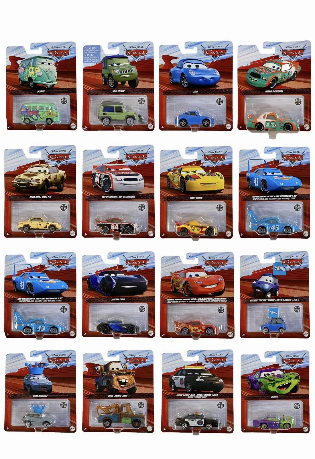 Mattel Disney Pixar 3 Cars Die-Cast Cars - Assortment Early discovery Fun that fuels growth