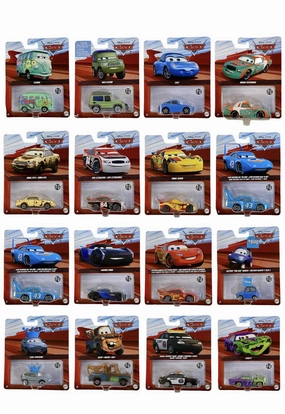 Mattel Disney Pixar 3 Cars Die-Cast Cars - Assortment Early discovery Fun that fuels growth