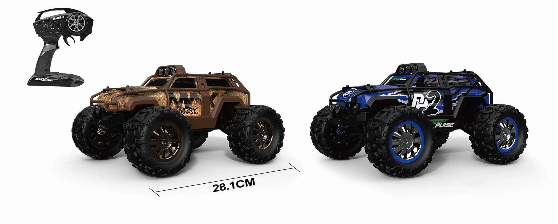 Growth tools Max Angry Beast 4Wd Remote Control Rally Monster Truck