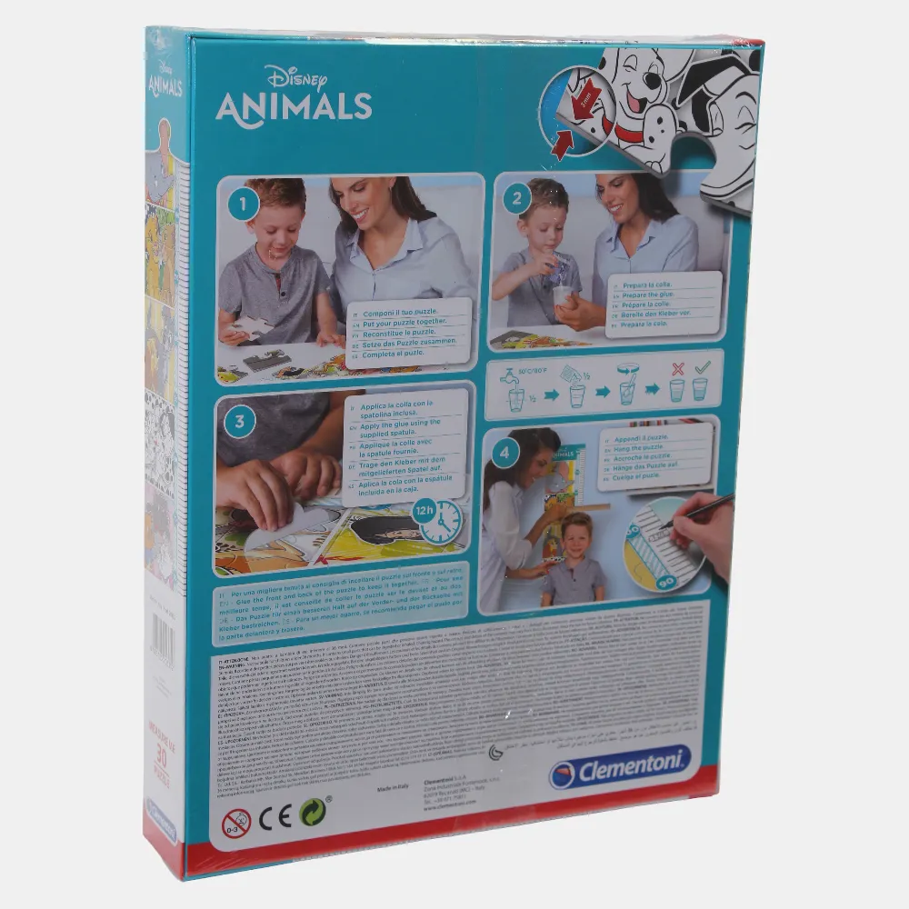 Sensory fun for little hands Fun-based learning Measure Me Disney Animal Friends Puzzle - 30 Pcs