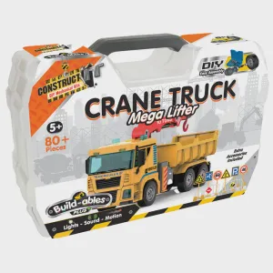 Mega Lifter Crane Truck  - 104  Pcs Curiosity starters Kids discovery tools