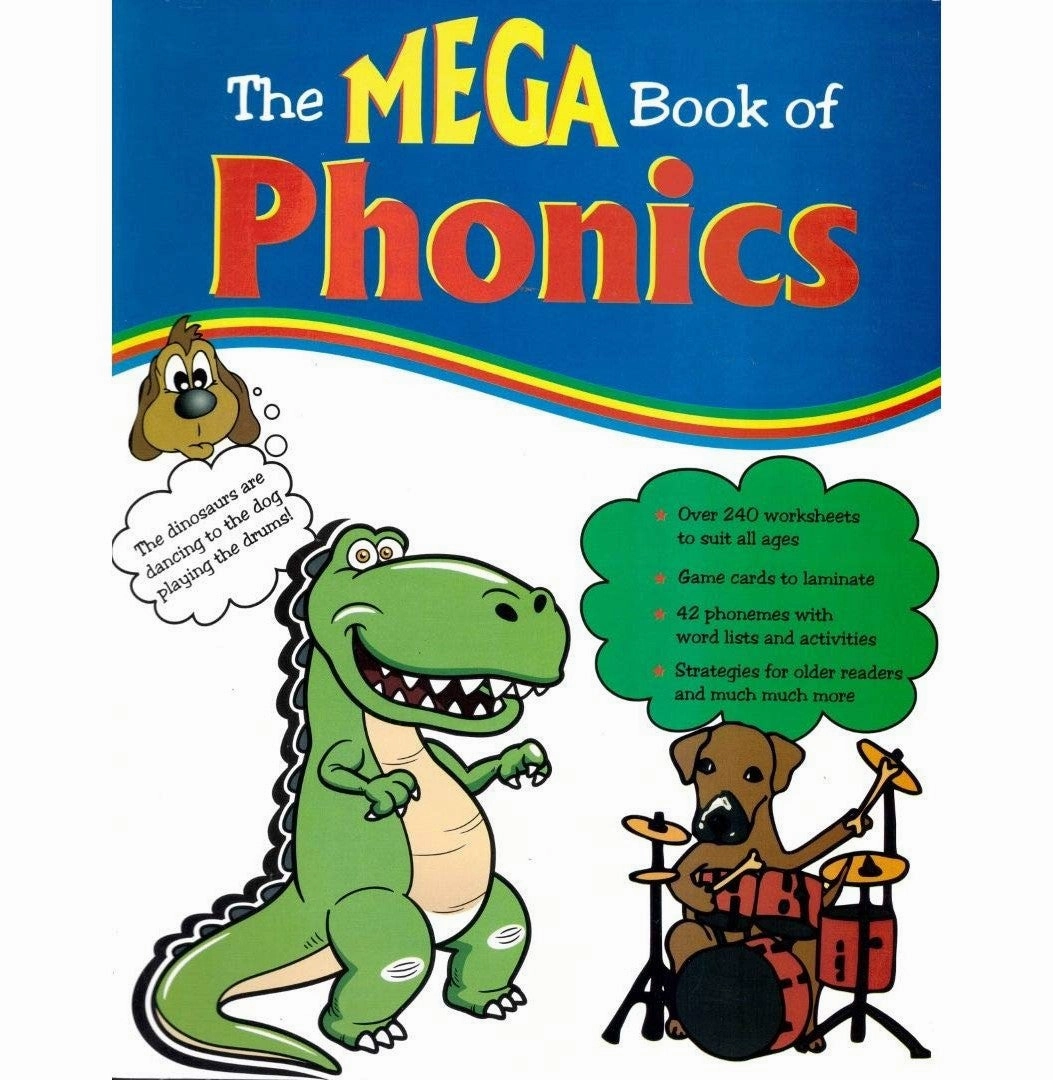 Mega Book Of Phonics [Paperback] General Playroom learning