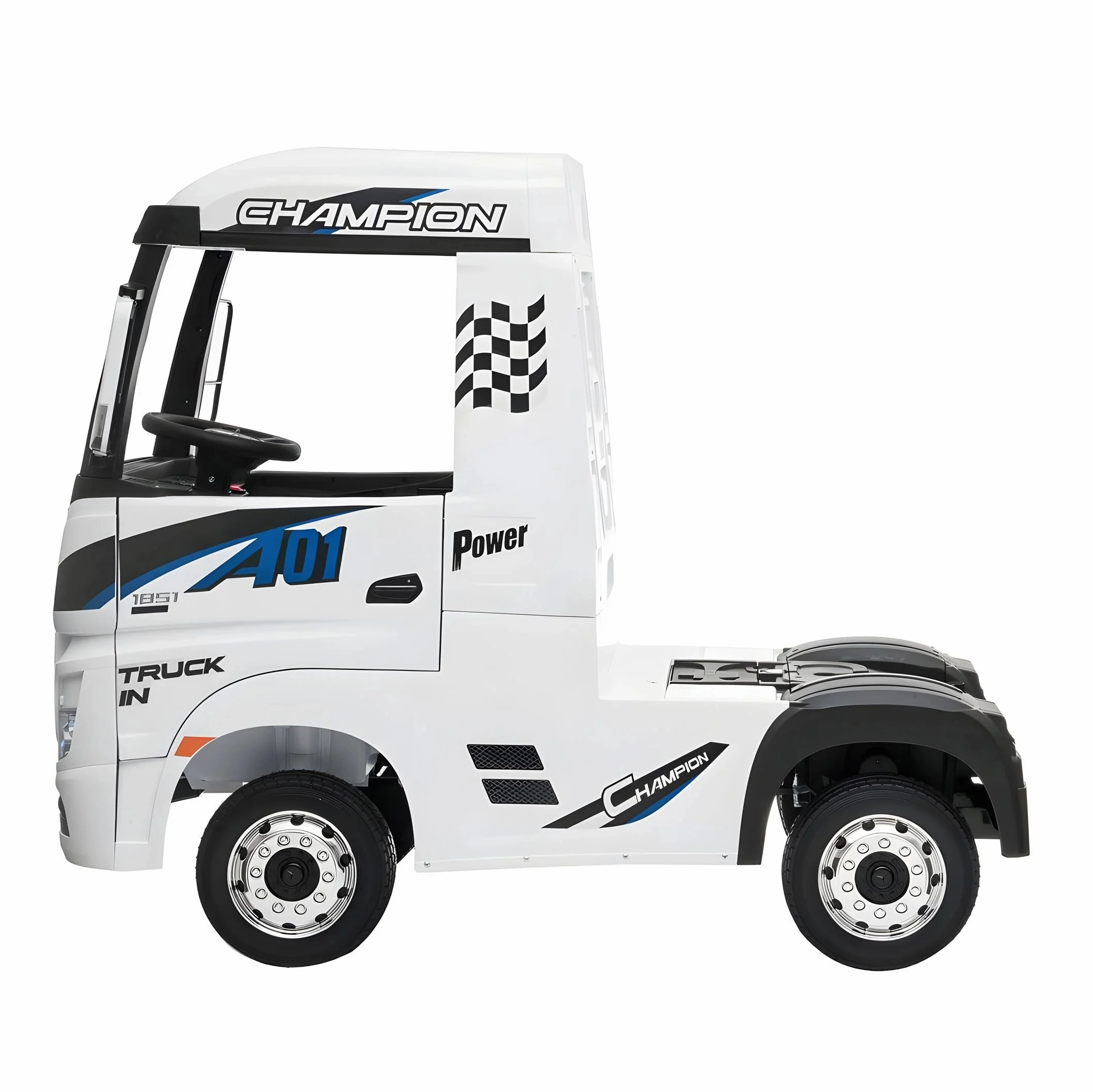 Mercedes-Benz Actros Electric 12V Battery Powered Ride-On Truck With Remote Control Joyful learning Sensory fun for little hands