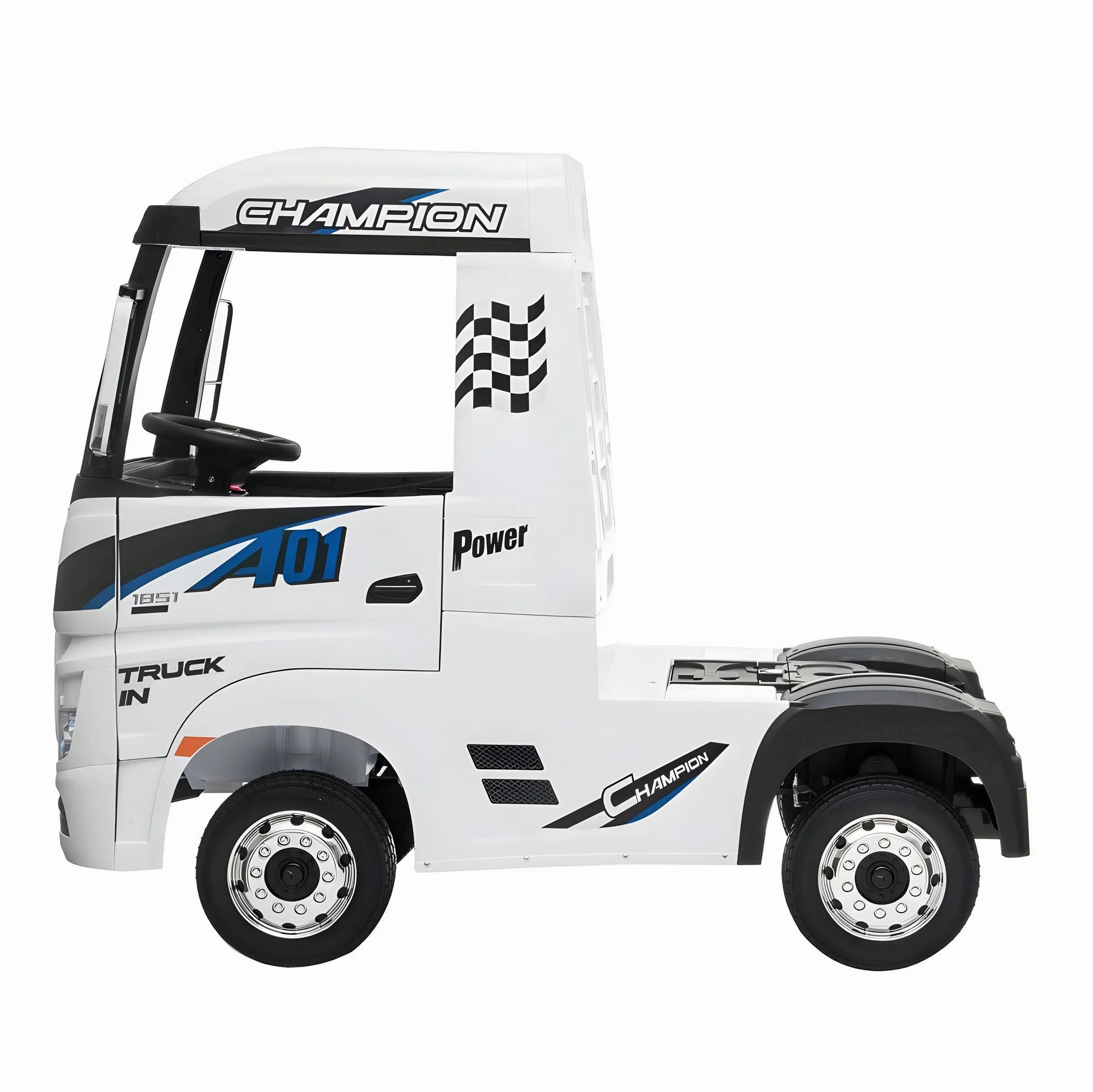 Mercedes-Benz Actros Electric 12V Battery Powered Ride-On Truck With Remote Control Smart little ones Learn & grow