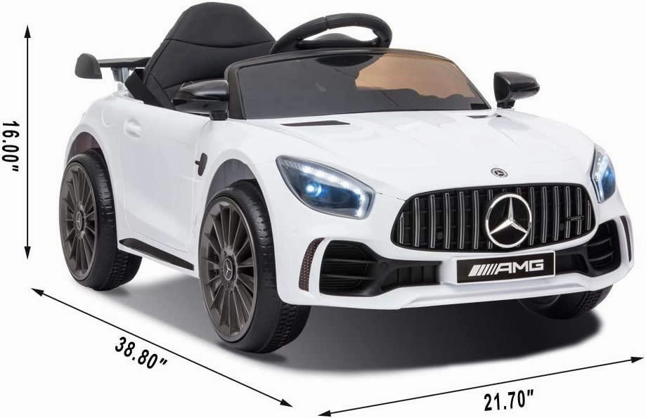 Moments of imagination Mercedes-Benz Amg Gtr 6V Battery Ride-On Car - White