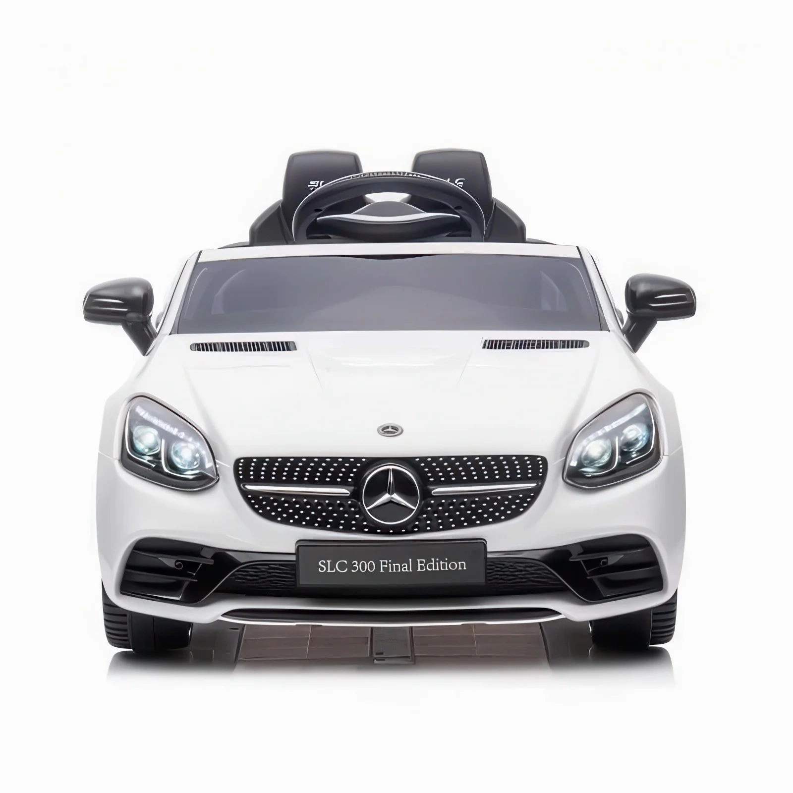 Growing minds Mercedes Slc 300 12V Battery Ride-On - White