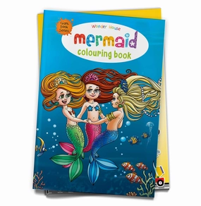 Little creators Learn at home Mermaid- Giant Colouring Books