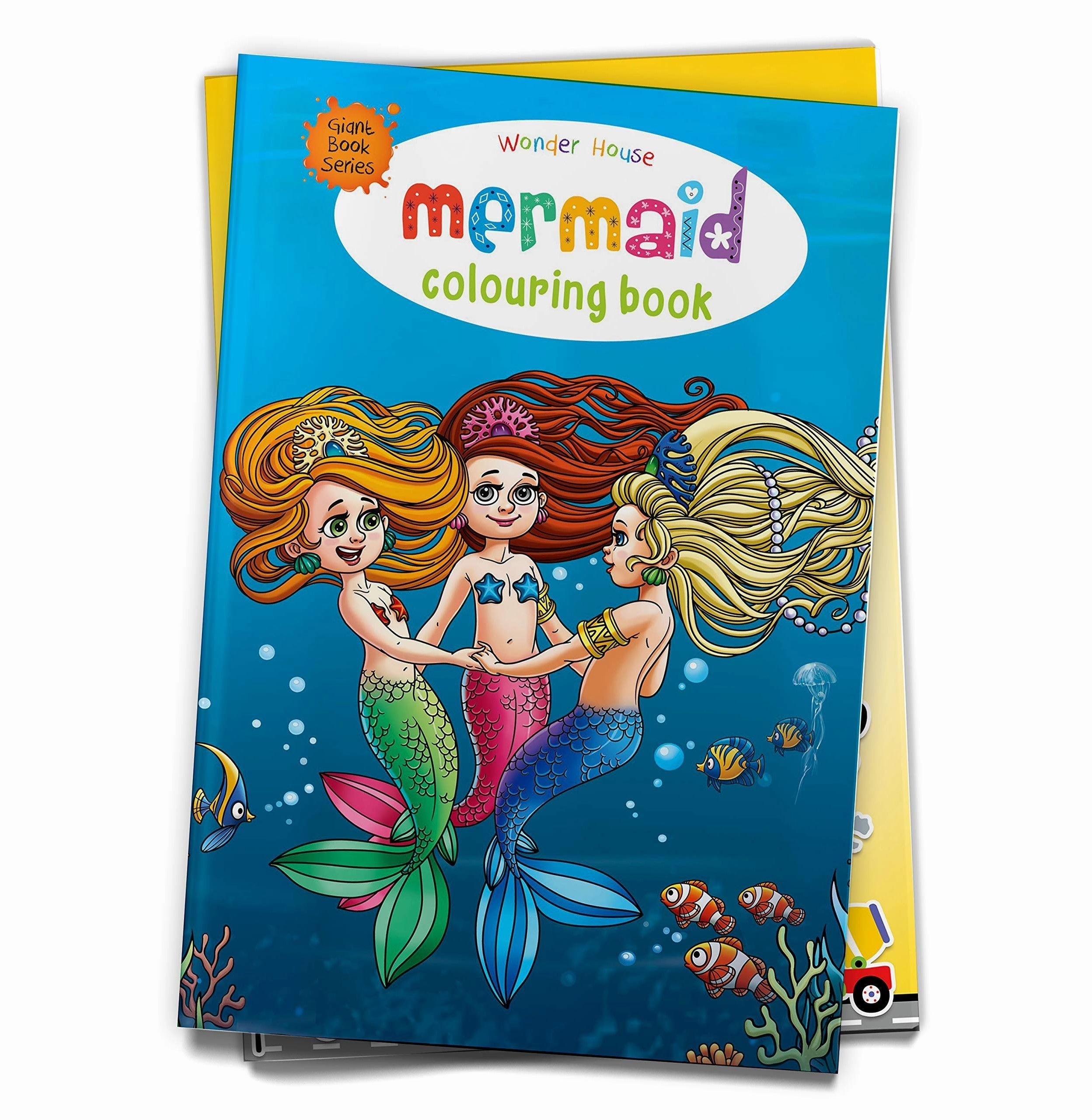 Little creators Learn at home Mermaid- Giant Colouring Books