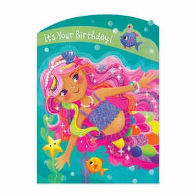 Discover & grow Mermaid Tri-Fold Card