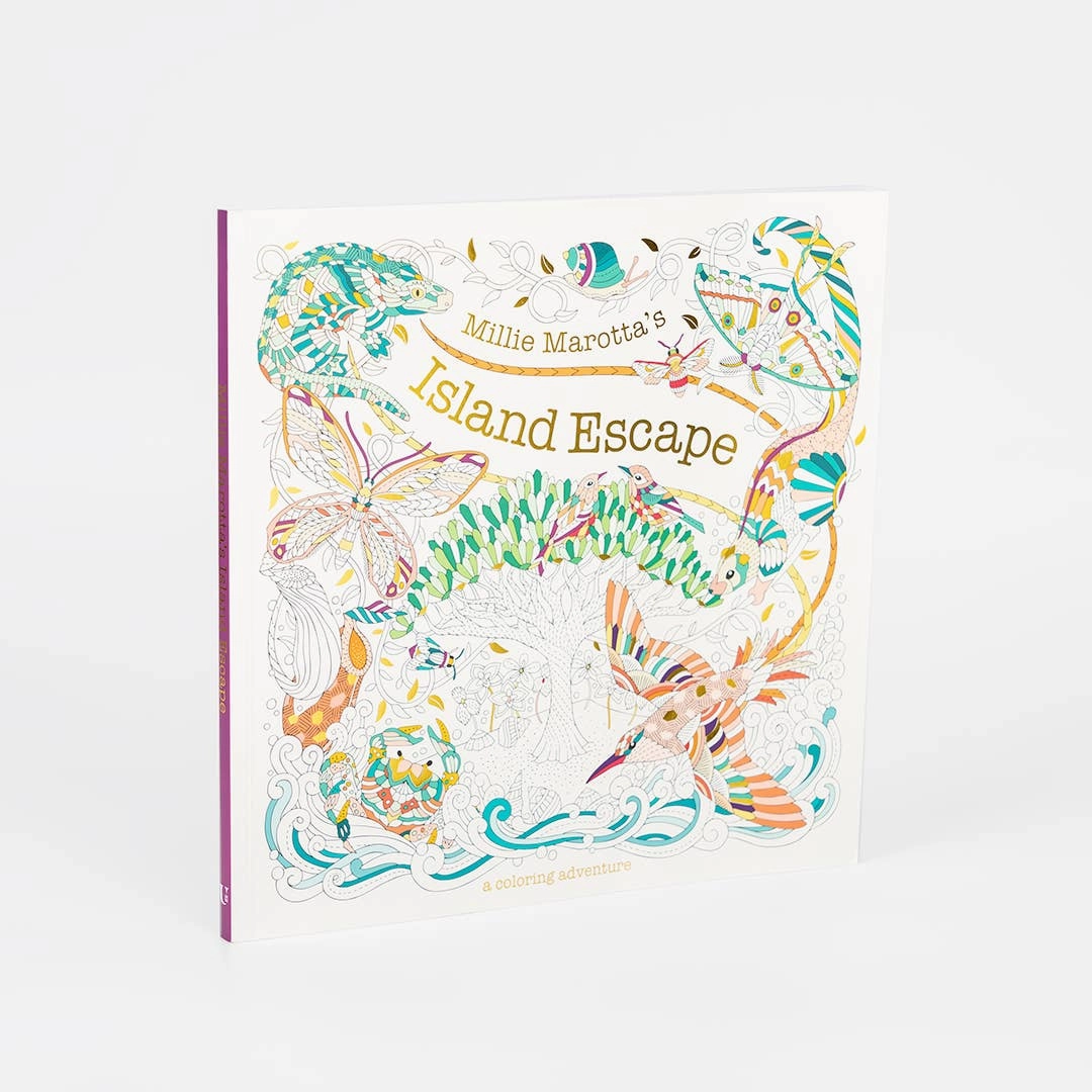 Young learners Millie Marotta'S Island Escape Coloring Book