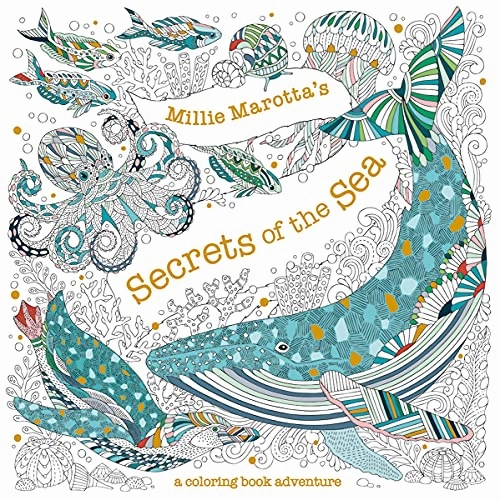 Playroom adventures begin here Millie Marotta'S Secrets Of The Sea: A Coloring Book Adventure