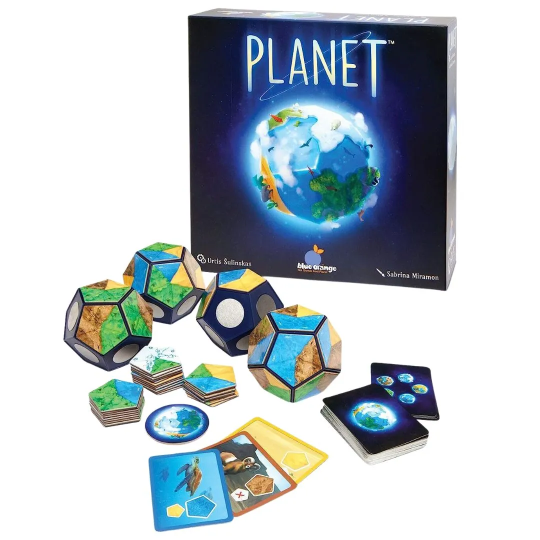 Planet: A World Building Environmental Board Game Inspiring creativity Playroom adventures begin here