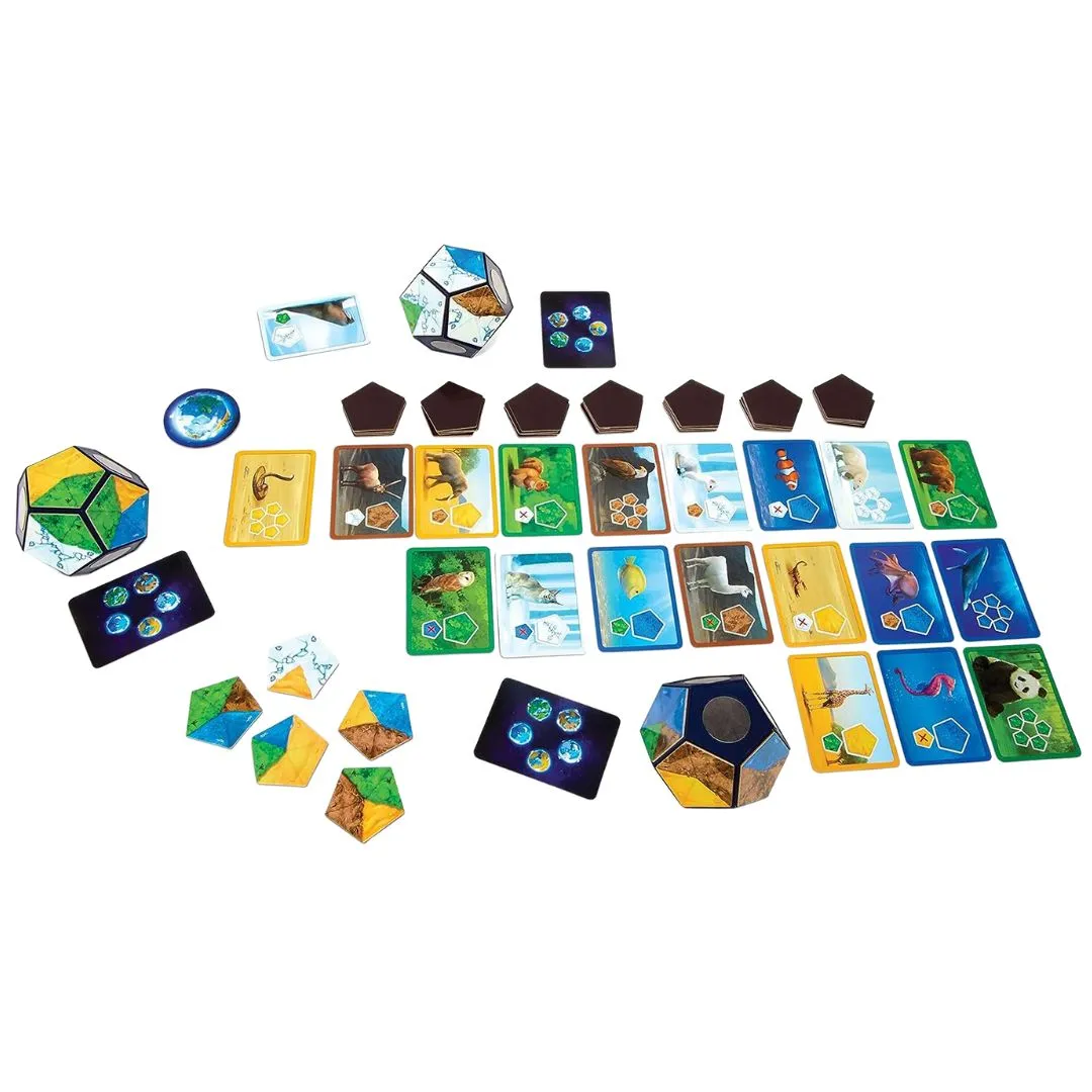 Playful learning Playroom learning Planet: A World Building Environmental Board Game