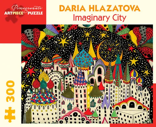 Growth tools Pomegranate "Imaginary City" 300 Piece Puzzle By Daria Hlazatova