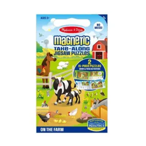 Smart little ones Engaging young minds Take Along Magnetic Puzzle - On The Farm