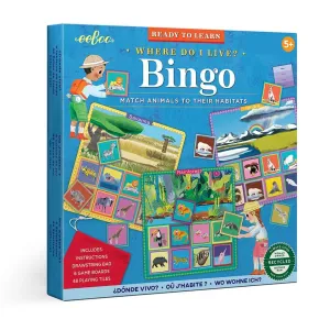 Where Do I Live? Bingo Engaging young minds Fun-based learning