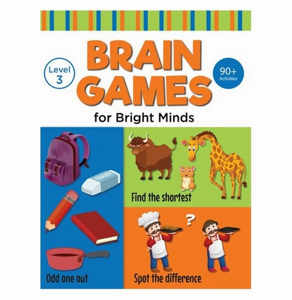 Sensory fun for little hands Skill-building tools Brain Games For Bright Minds - Level - 3