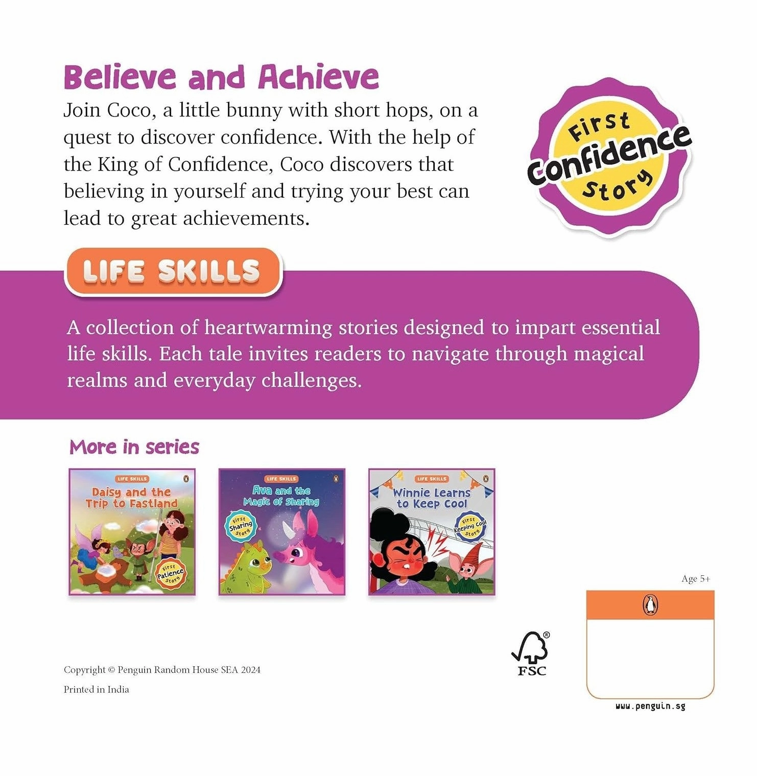 Kid-centered learning Designed for development Life Skills Series: Coco And The Kingdom Of Confidence (Confidence) (Hb)