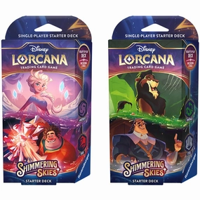 Little adventures Discover & grow Lorcana Shimmering Skies Starter Deck