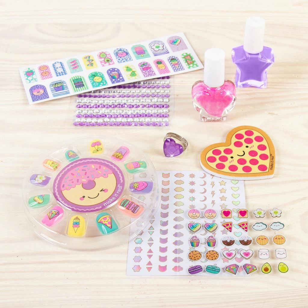 Make It Real Glitter Girls Nail Party Growth tools Learning tools