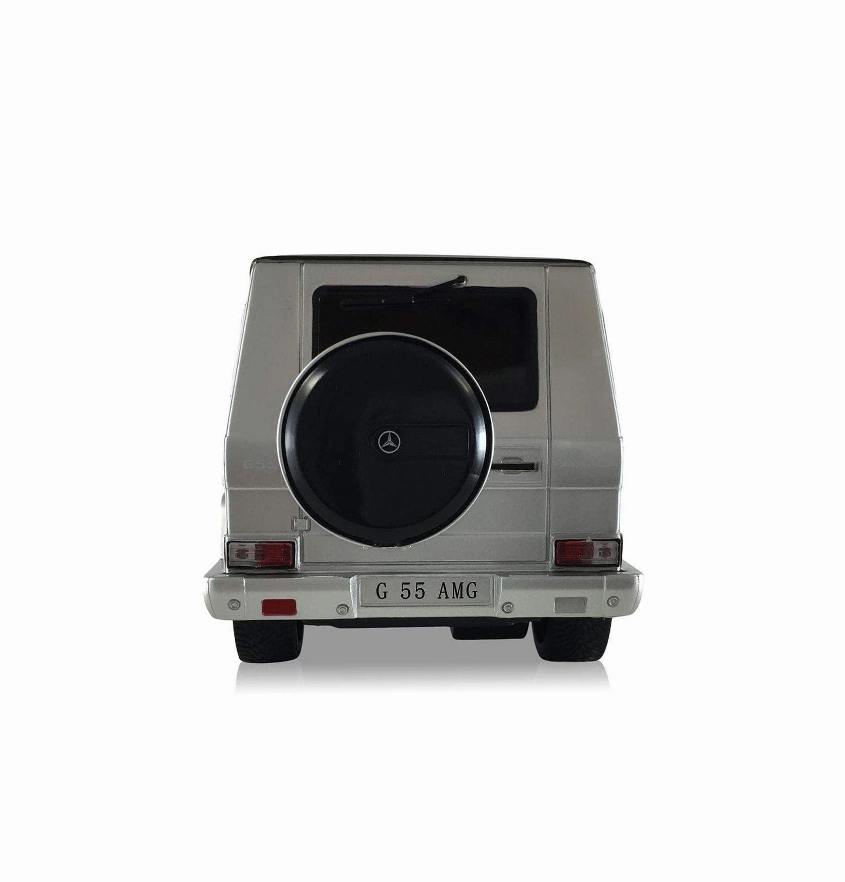 Mercedes-Benz G-Class G55 Amg 1:24 Scale Radio Controlled Model Car Silver Young explorers