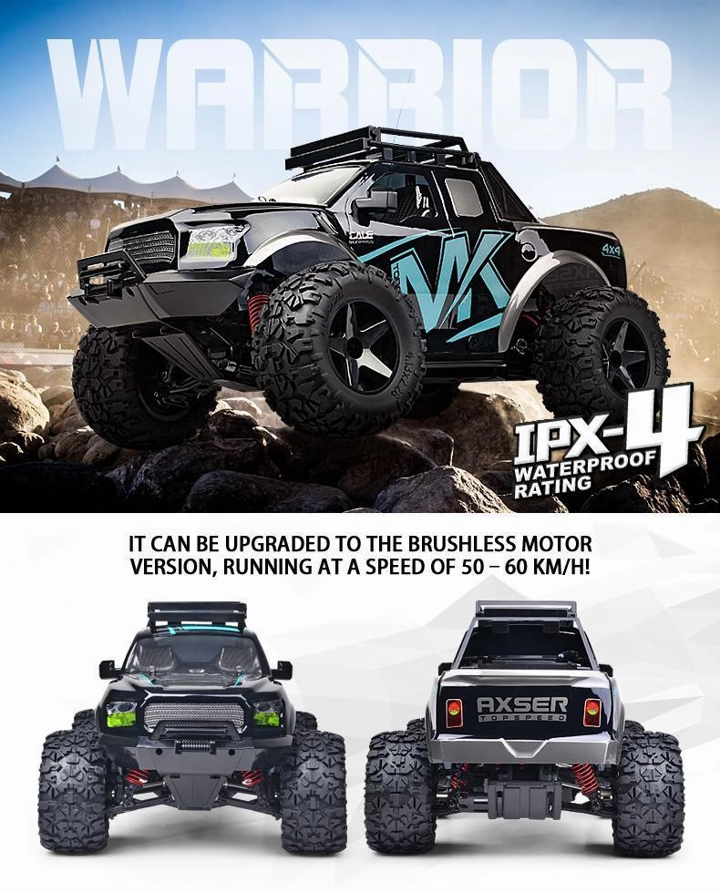 Raptor Pf150 Warrior Big Wheel 4X4 Rock Crawler Rc Car Creative minds
