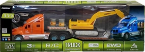 Remote Controlled Rc Tractor Container Truck Curiosity starters