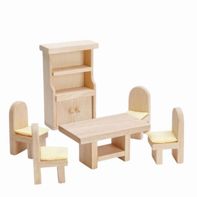 Moments of imagination Wooden Dollhouse Furniture - Classic Dining Room