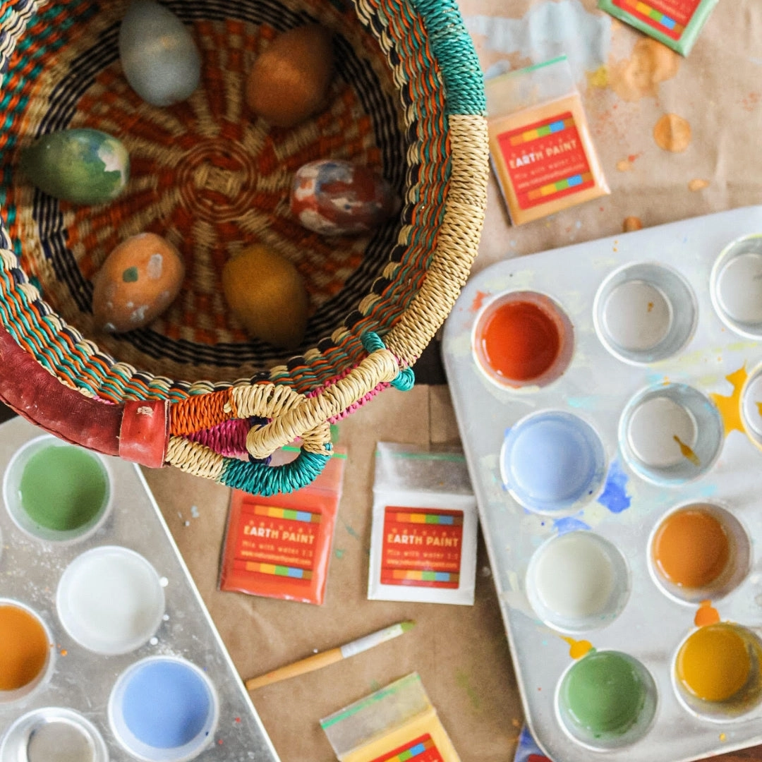 Growing minds Wooden Egg-Painting Craft Kit