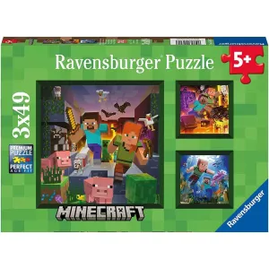 Minecraft Biomes 3 X 49Pc Inspiring creativity Child development