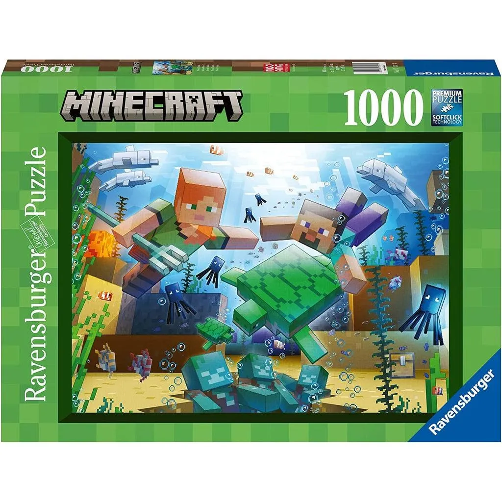 Minecraft Mosaic 1000Pc Inspiring creativity