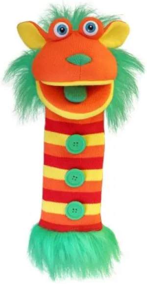 Buttons Sockette Puppet Holistic Growing minds