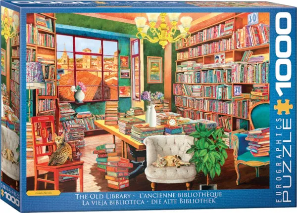 The Old Library - 1000Pc Happy hands Imaginative play