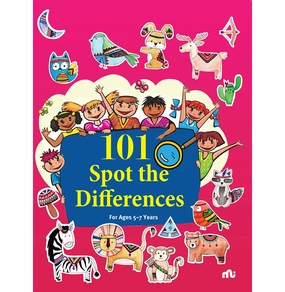 Smart & fun 101 Spot The Differences [Paperback] Moonstone And Rupa Publications India