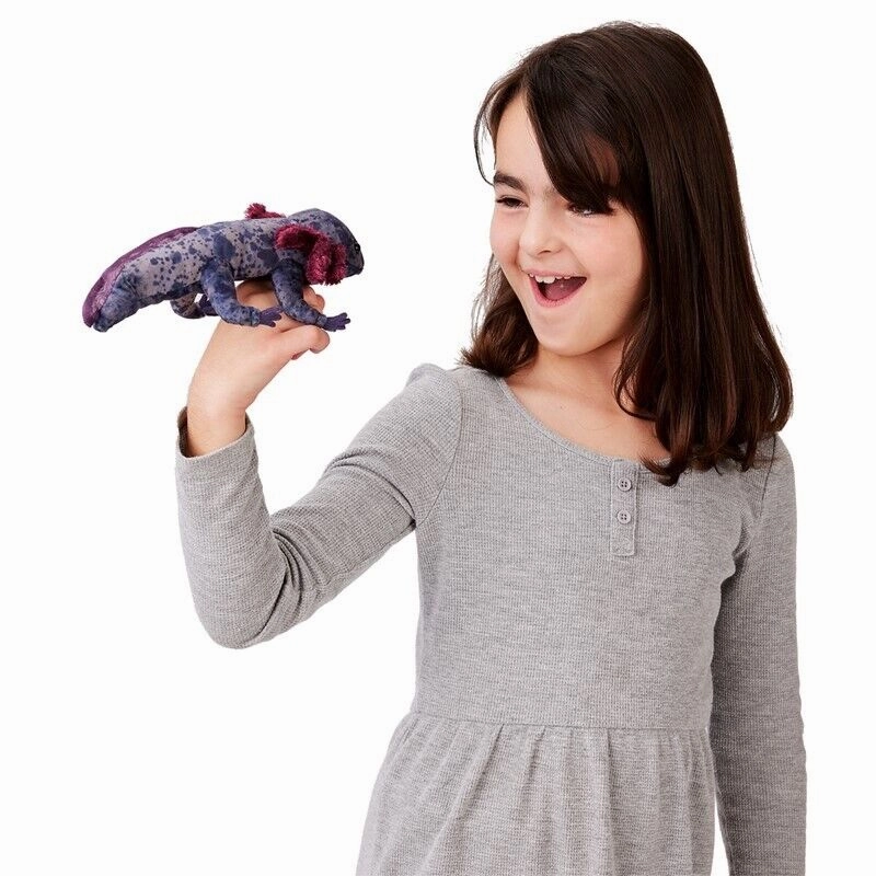 Black Axolotl Puppet Fun that fuels growth Little creators