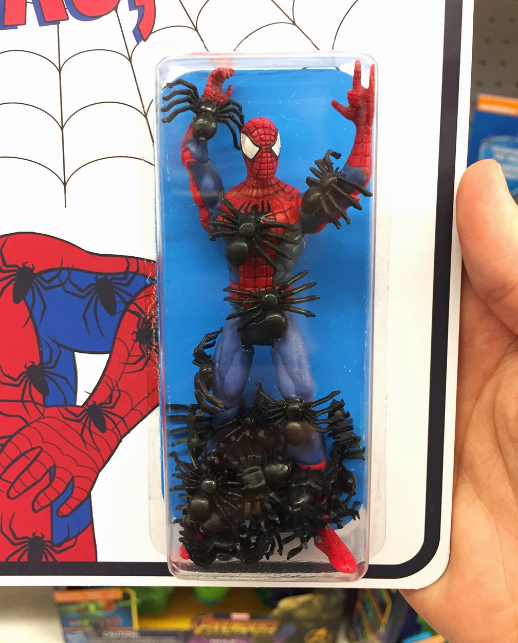 Covered In Spiders, Man Thoughtful learning