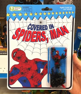 First explorers Covered In Spiders, Man