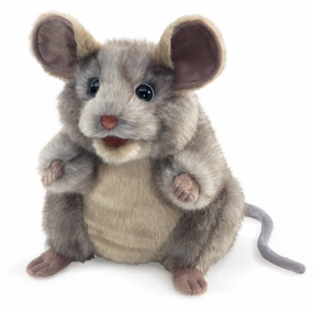 Playroom learning Gray Mouse Puppet