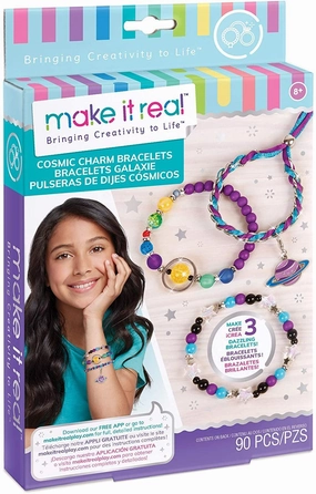 Little hands Smart kids gear Make It Real Cosmic Charm Bracelets Jewellery Making Set