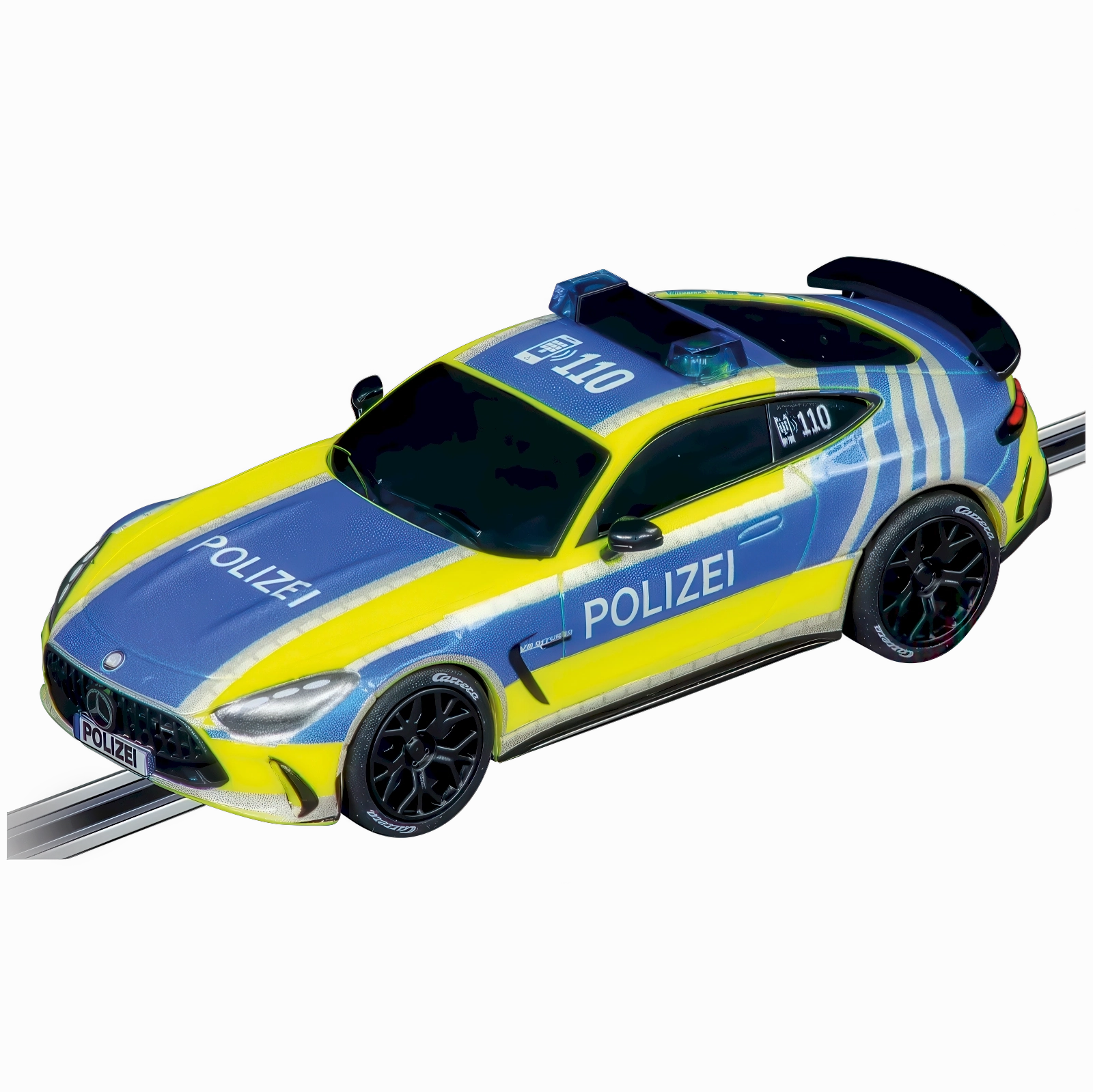Pull & Speed Police Car With Light And Sound - Assortment Happy hands Playful learning