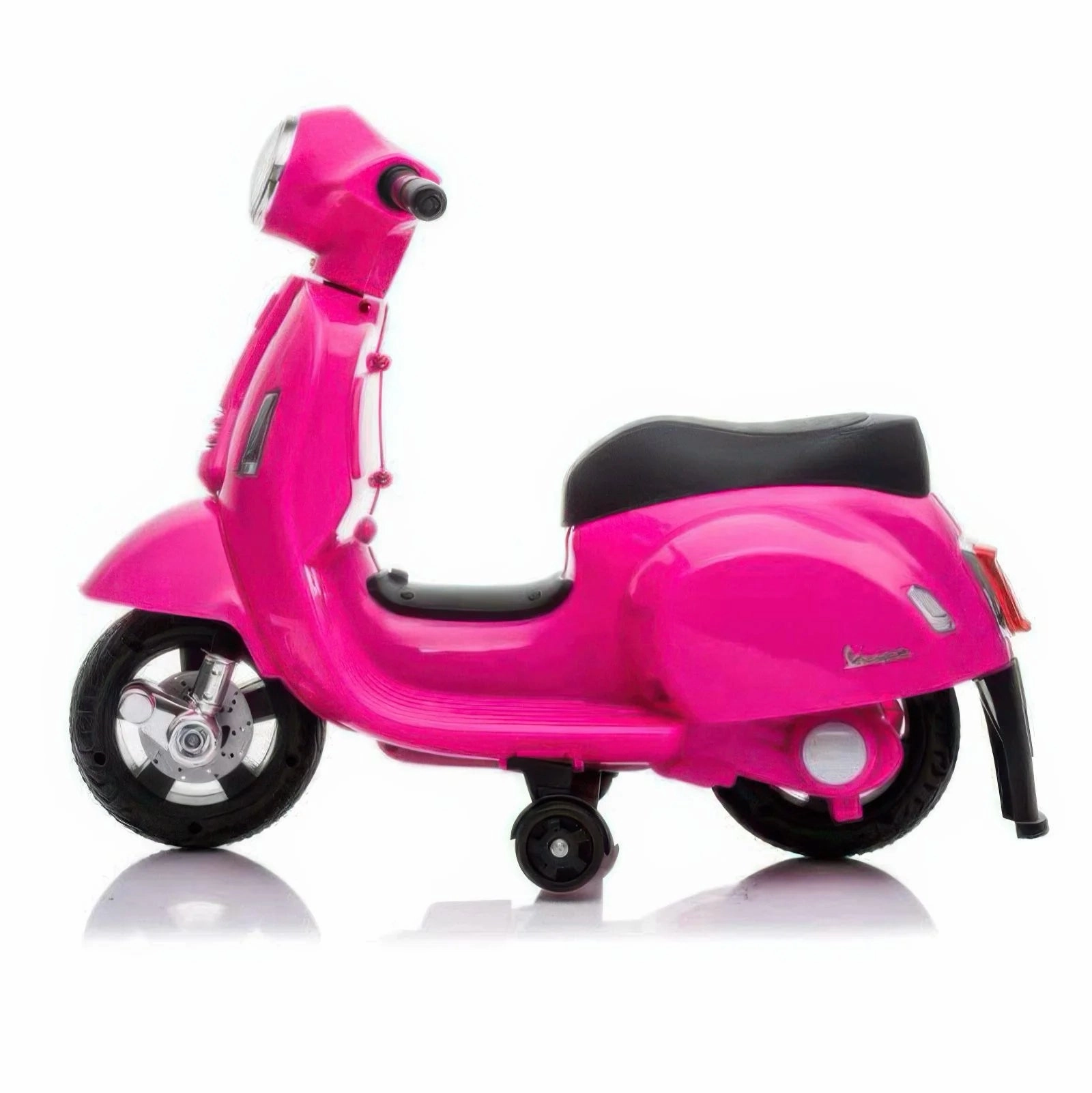 Little builders Curious minds Mini Vespa Kids Electric 6V Battery Powered Motorbike Ride-On - Pink