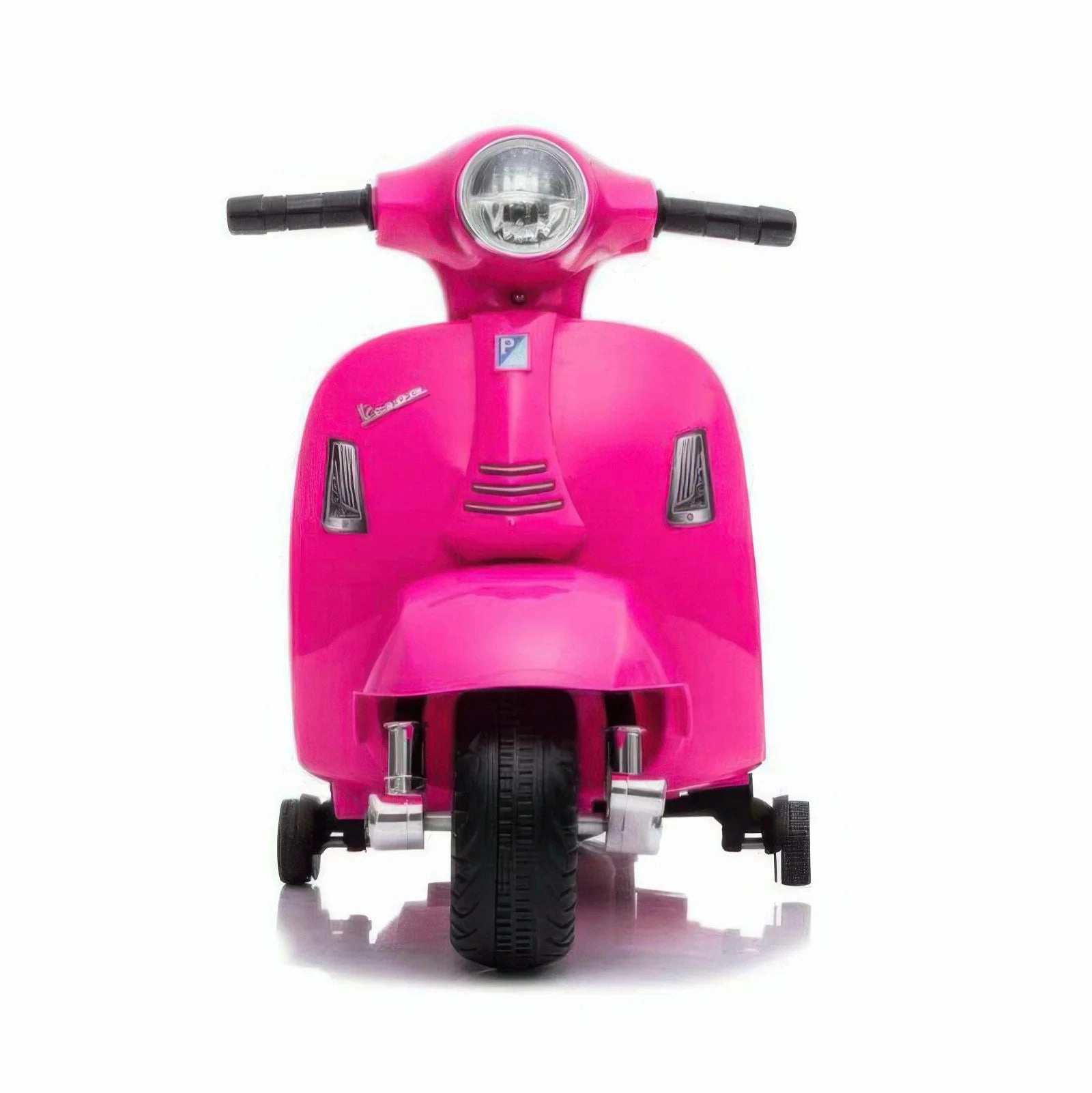Early learning Mini Vespa Kids Electric 6V Battery Powered Motorbike Ride-On - Pink
