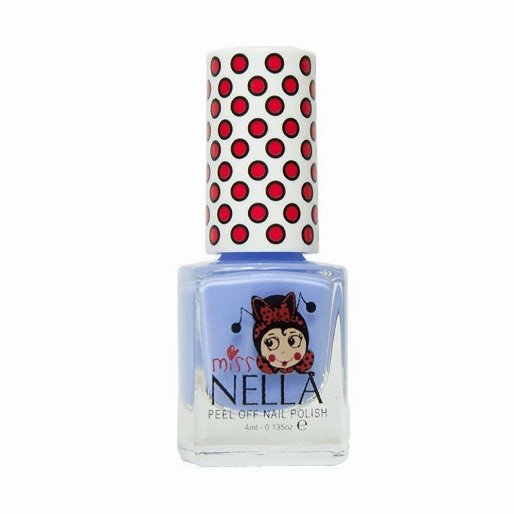 Miss Nella Blue Bell 4Ml Peel Off Kids Nail Polish Little learners