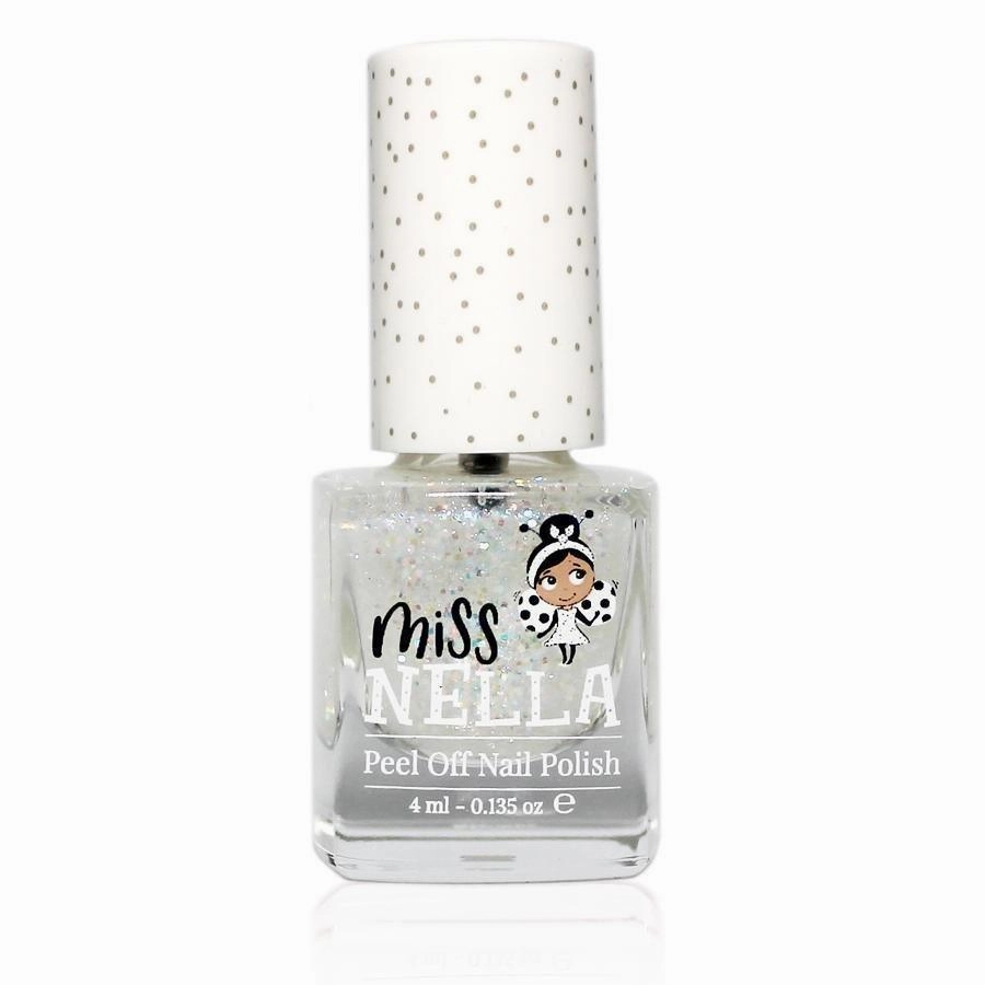 Mindful play Miss Nella Confetti Clouds 4Ml Peel Off Kids Nail Polish