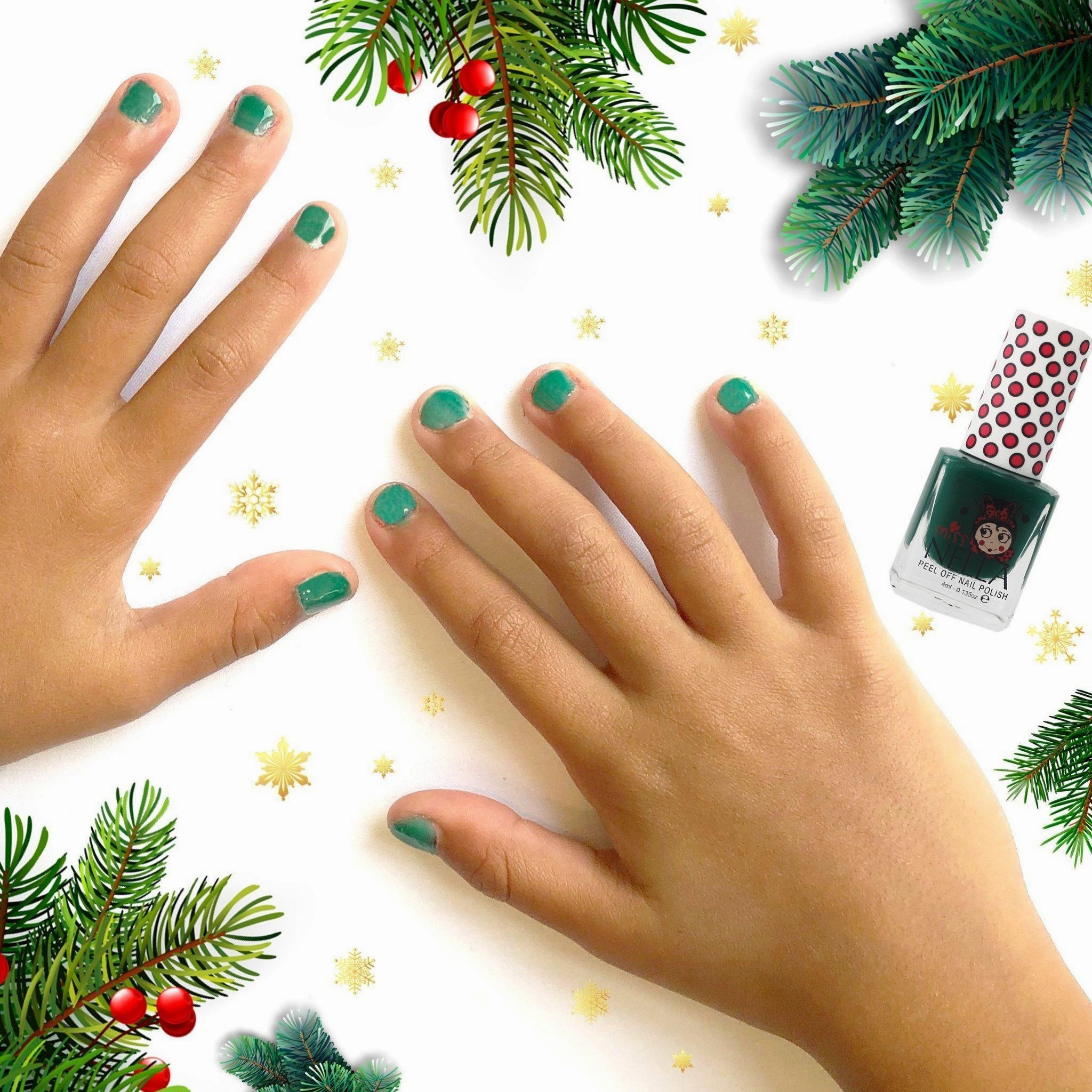 Miss Nella Field Trips 4Ml Peel Off Kids Nail Polish Tiny thinkers