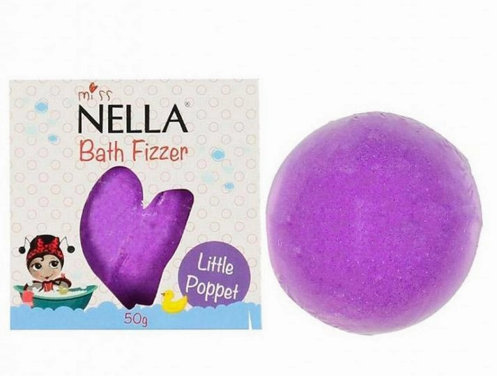 Learning through play Discover & grow Miss Nella Little Poppet Bath Fizzer 50G